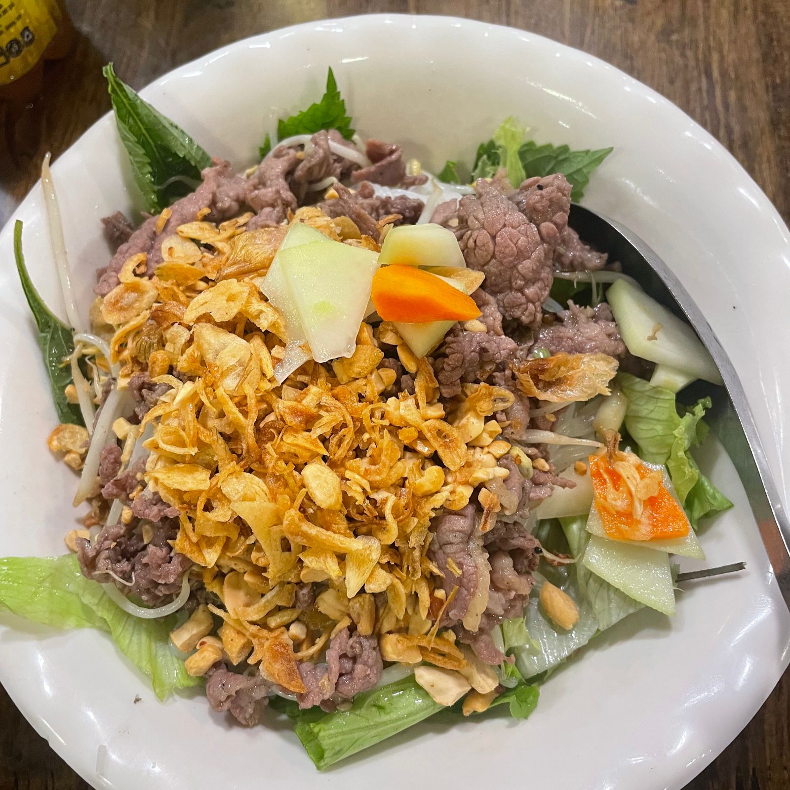 บุ๋นบ่อนำบอ (Bún Bò Nam Bộ)